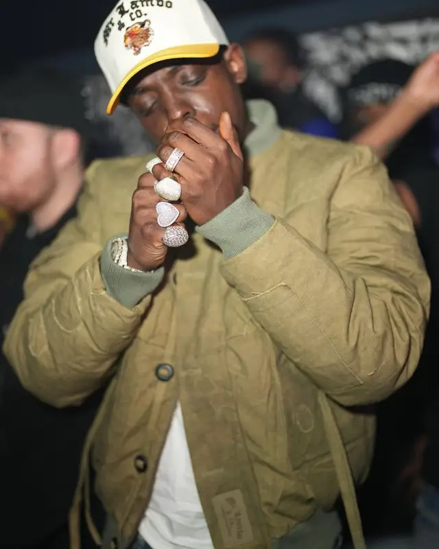Bobby Shmurda outfit in Mr Lambo & Company, 2023