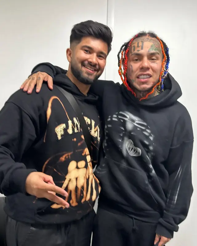 6ix9ine outfit in Finelli, 2023