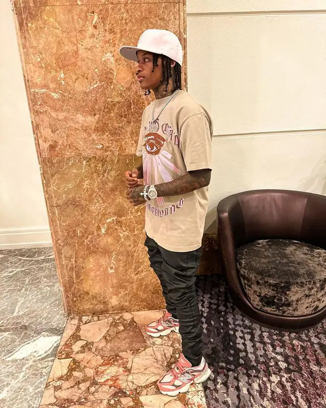 Lil Perfect outfit in Guapi, New Balance, and New Era, 2023