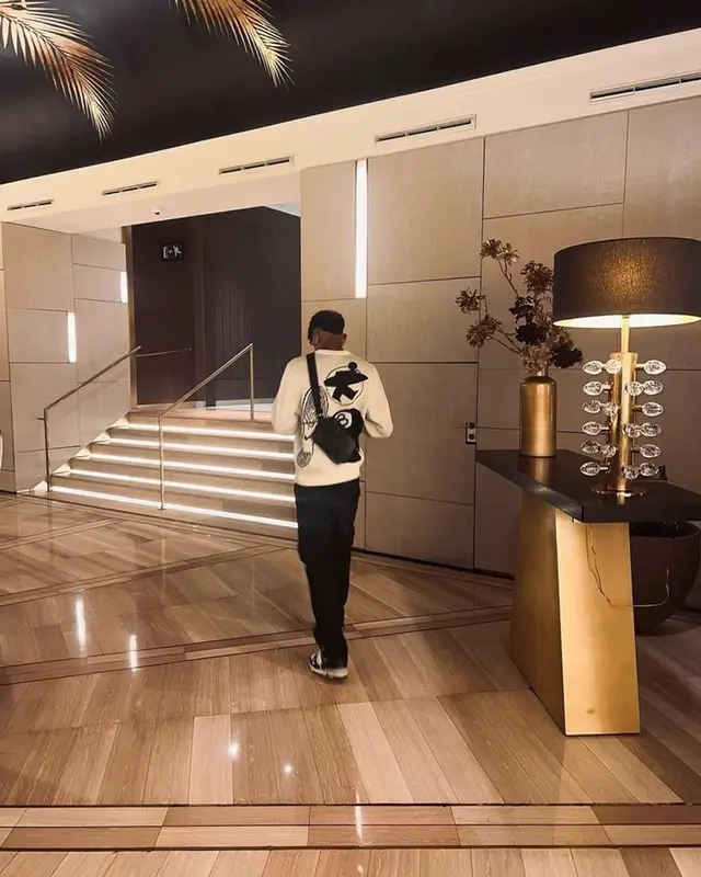 Lamine Yamal outfit in Nike, Carhartt, and Stussy, 2023