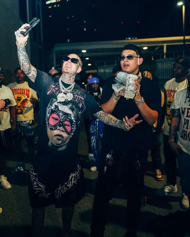 Millyz outfit in Hellstar and Dior, 2023