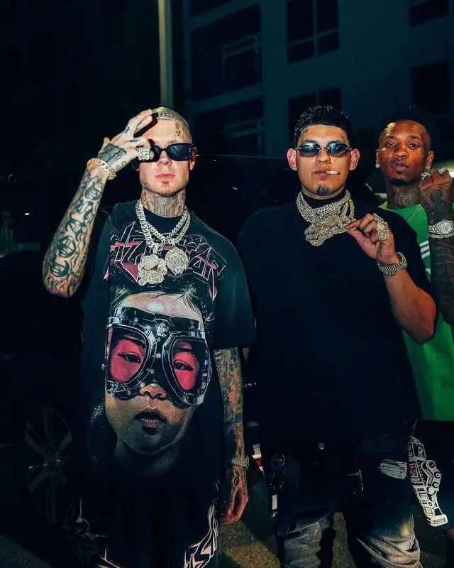 Millyz outfit in Hellstar and Dior, 2023