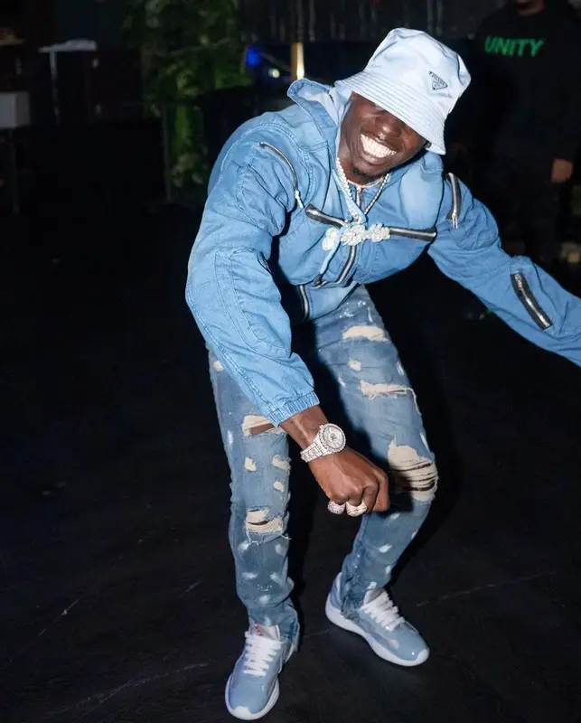 Bobby Shmurda outfit in Mr Lambo & Company, 2023