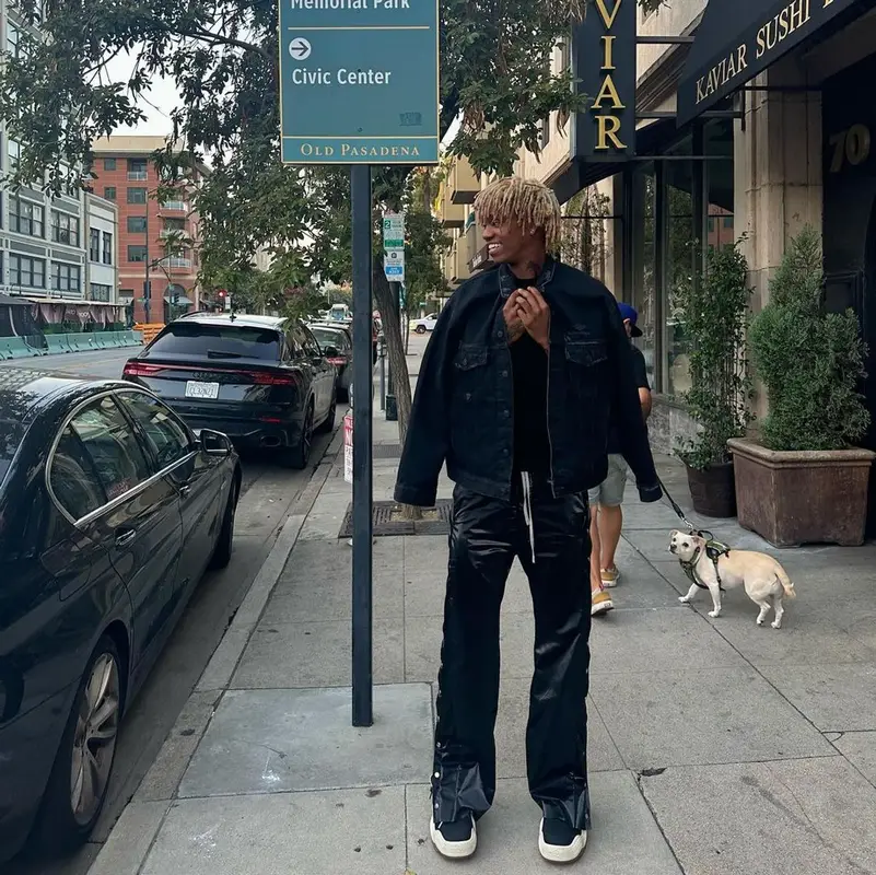 DC The Don outfit in Balenciaga, Rick Owens, and Xheyday, 2023