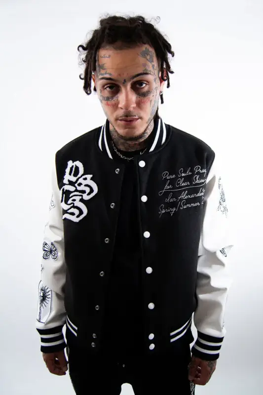 Lil Skies outfit in Ian Alexander, 2023
