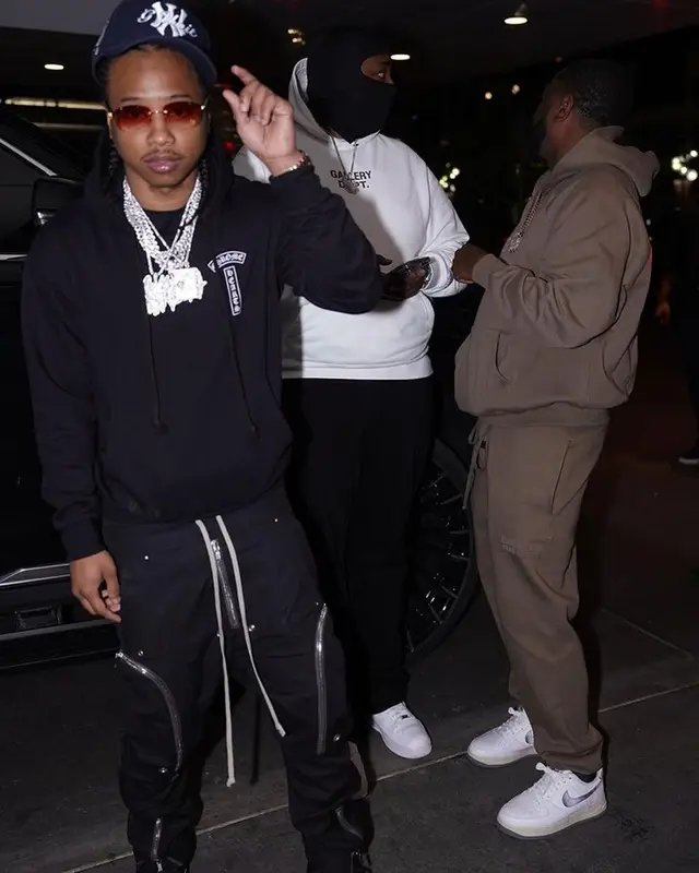 Pressa outfit in Chrome Hearts, Rick Owens, and Cartier, 2023