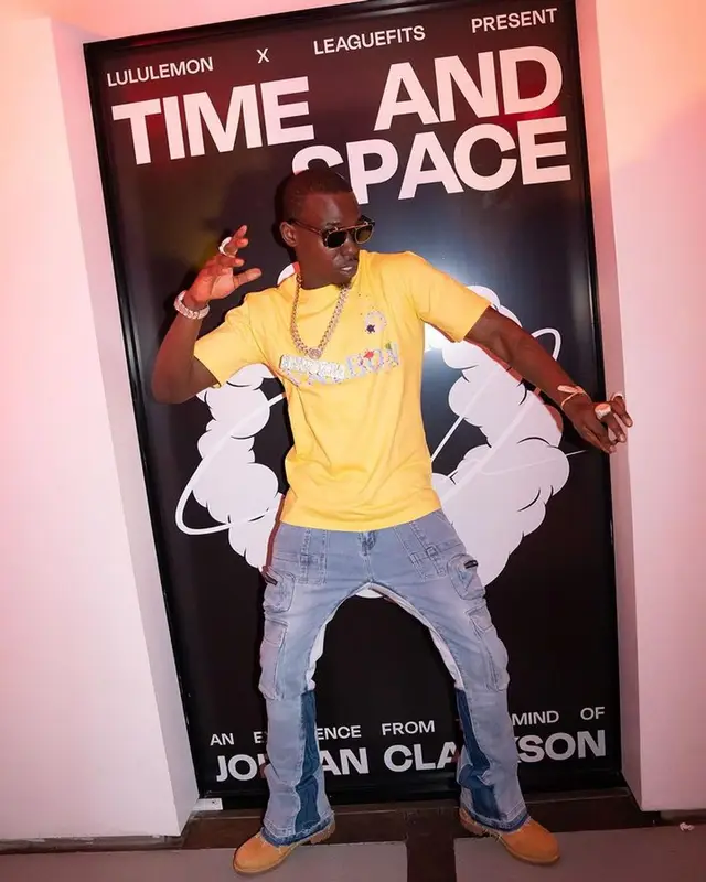 Bobby Shmurda outfit in Money Dreams, Timberland, and Celine, 2023