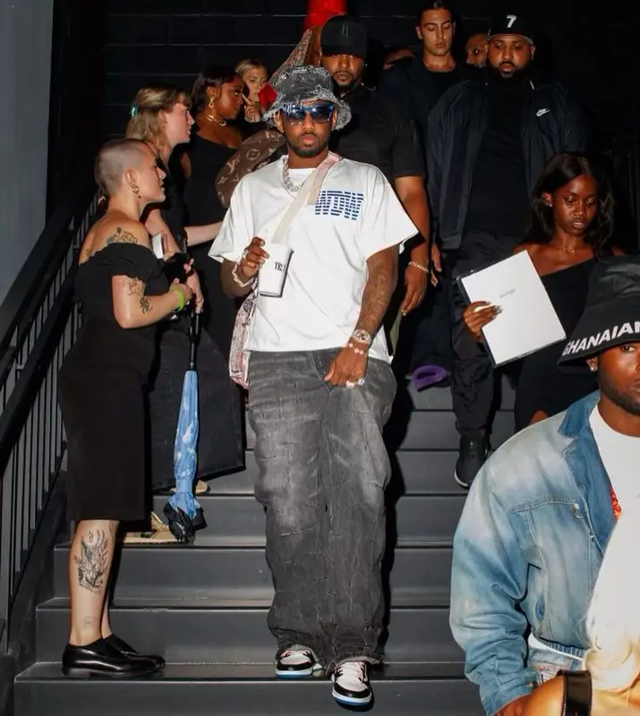 Fabolous outfit in Nike, Who Decides War, and Travis Scott Merch, 2023