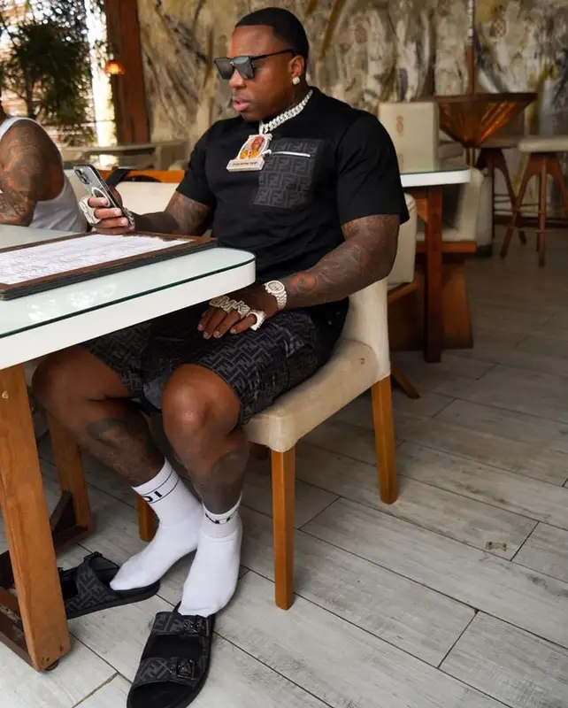 BandMan Kevo outfit in Fendi and Louis Vuitton, 2023