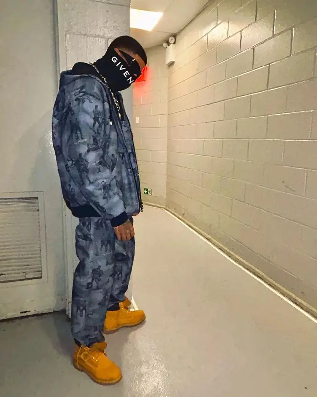 NLE Choppa outfit in le PERE, Timberland, and Givenchy, 2023