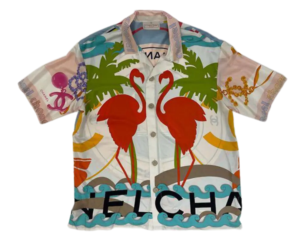 J.Logan Home Flamingo White Red Shirtexclusive