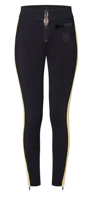 Louis Vuitton Piped Side Sporty Zip-Up Leggings $2480