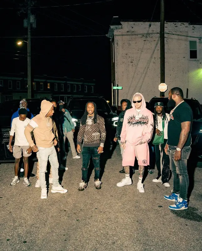 Millyz outfit in Hellstar, Nike, and Prada, 2023