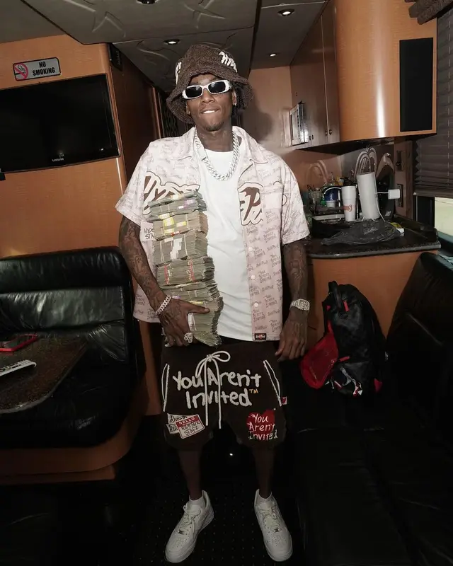 Soulja Boy outfit in Nike, Balenciaga, and Hyde Park, 2023