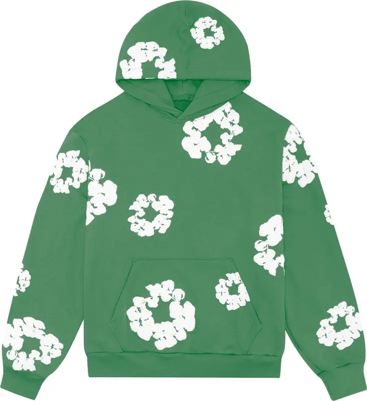 Denim Tears Green The Cotton Wreath Sweatshirt $313