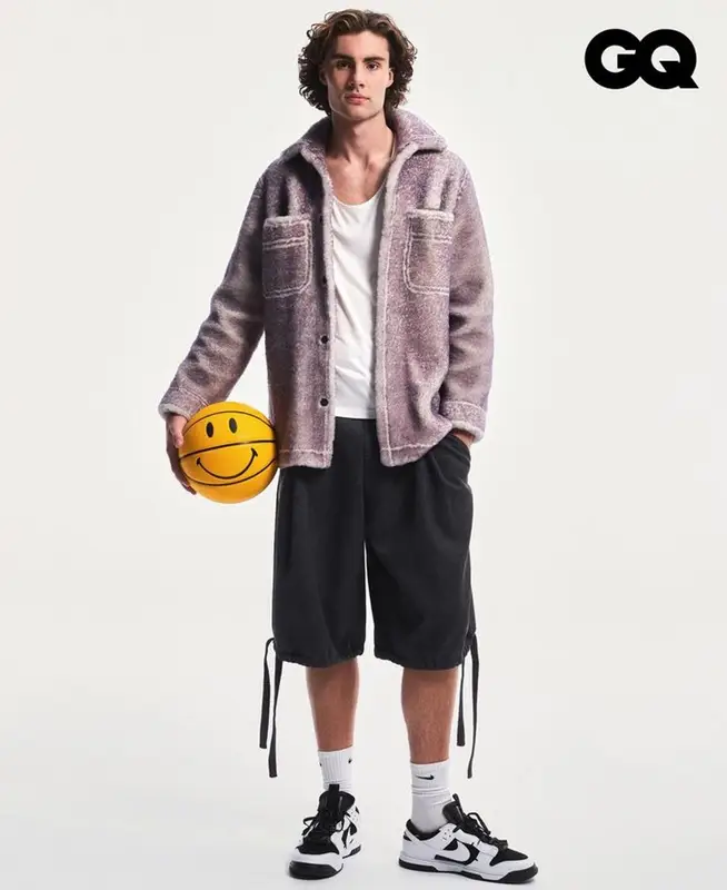 Josh Giddey outfit in Fendi, Dior, and Chinatown, 2023