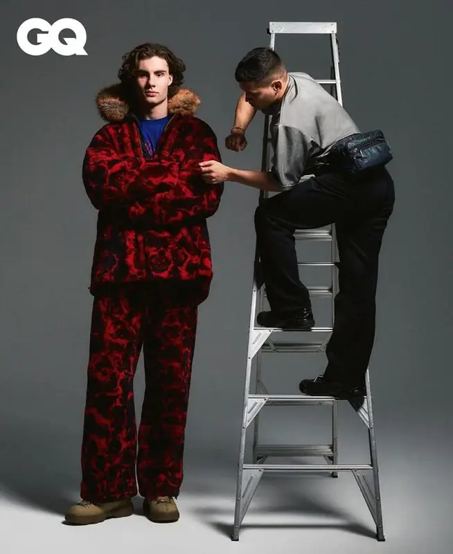 Josh Giddey outfit in Burberry, 2023