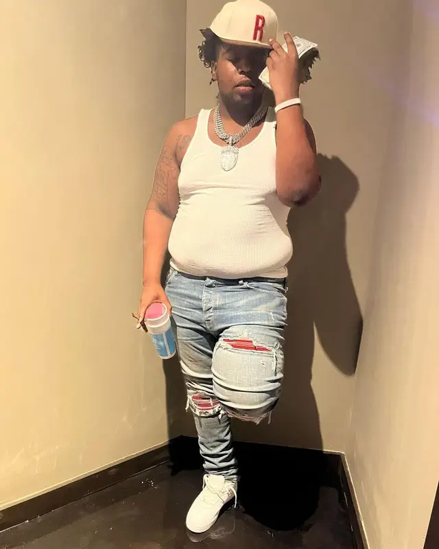 Big 30 outfit in Hanes, Amiri, and Nike, 2023