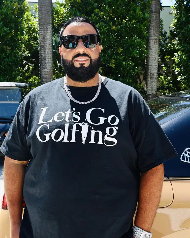DJ Khaled outfit in We The Best, Nike, and Prada, 2023