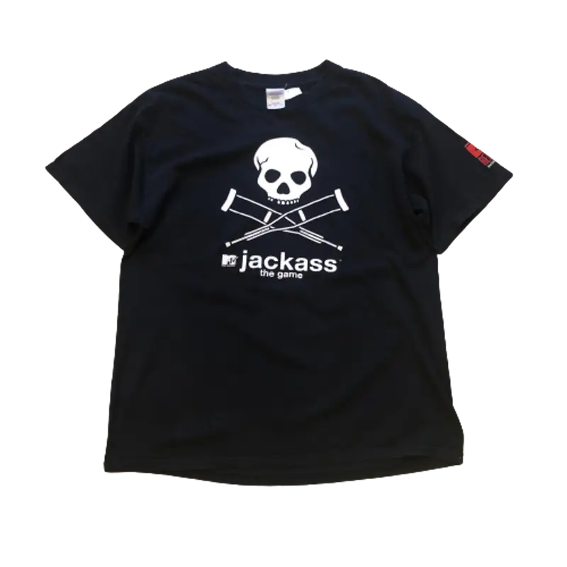 Jackass Merch The Game Logo T-shirt $75