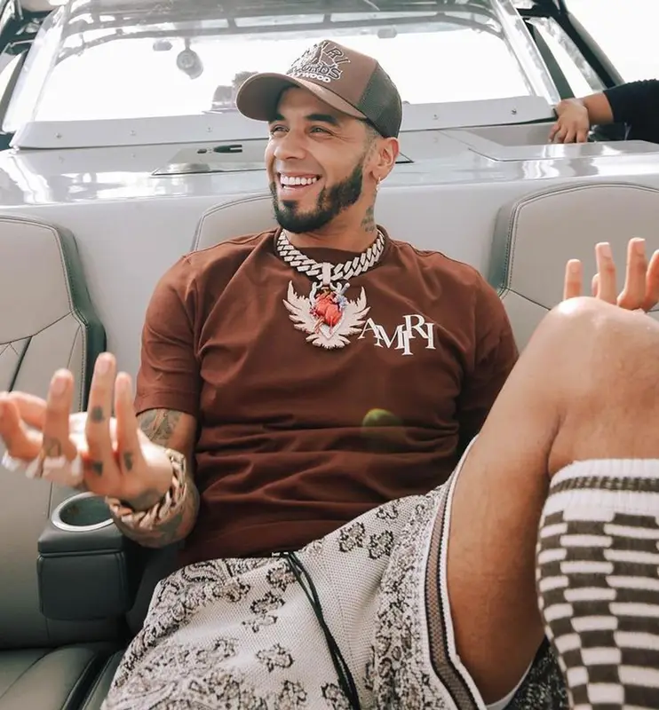 Anuel AA outfit in Amiri, 2023