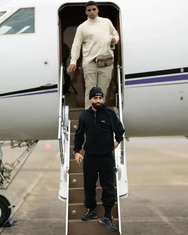 Arcangel outfit in Kith and Salomon, 2023