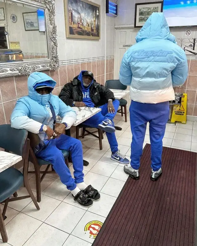 Russ Millions outfit in Trapstar and Dior, 2023