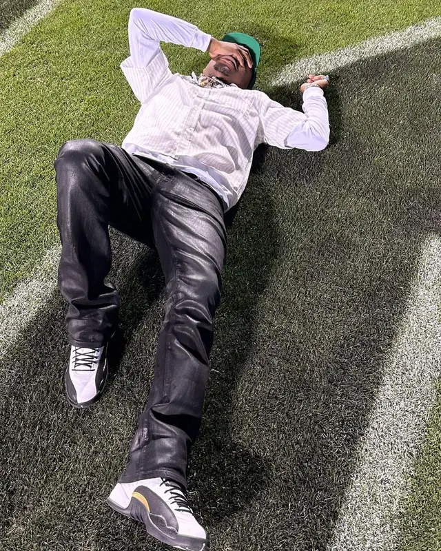 Kenny Muney outfit in Jordan and Rhude, 2023