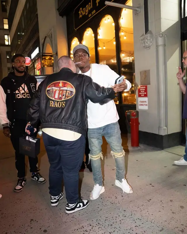 Bobby Shmurda outfit in Rta, Lanvin, and Gallery Dept., 2023
