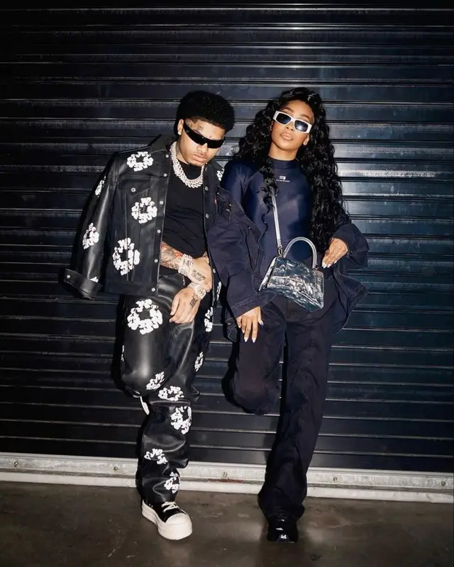 No Cap outfit in Denim Tears and Rick Owens, 2023