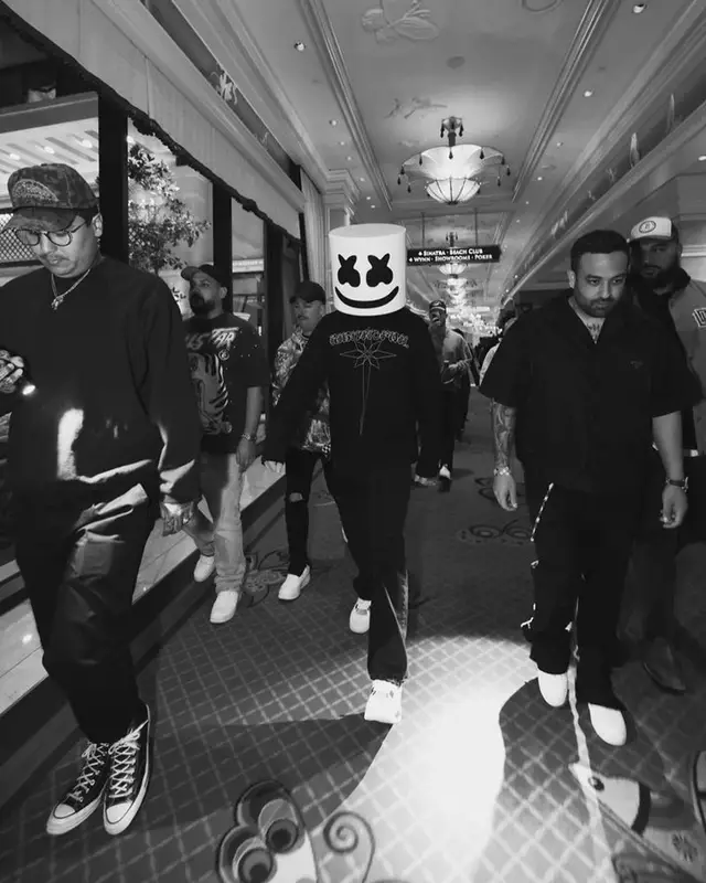 Marshmello outfit in Kusikohc, Jordan, and Marshmello Merch, 2023