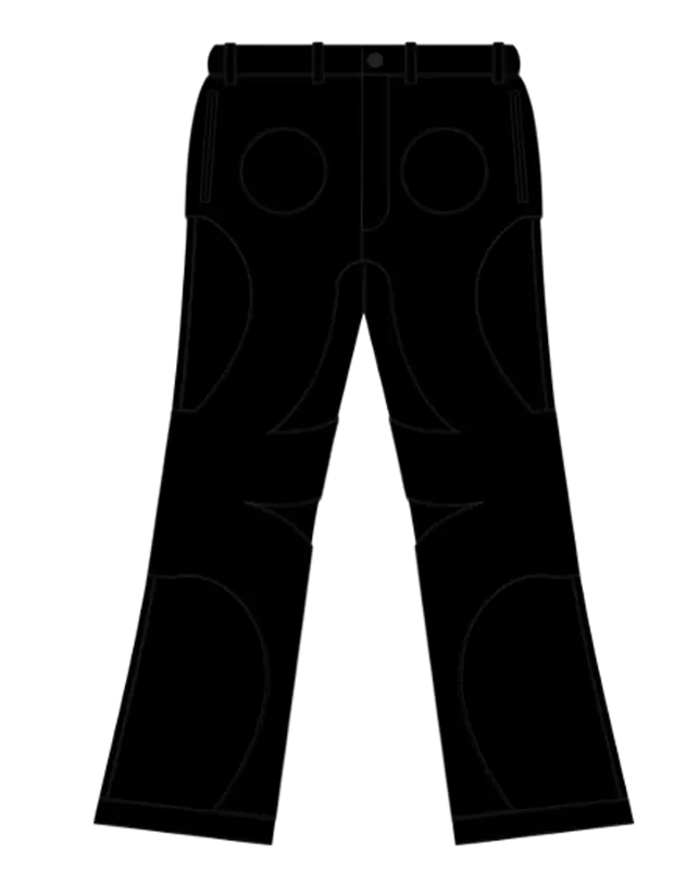 Che By Che CL93 Leather Black Pants $1650