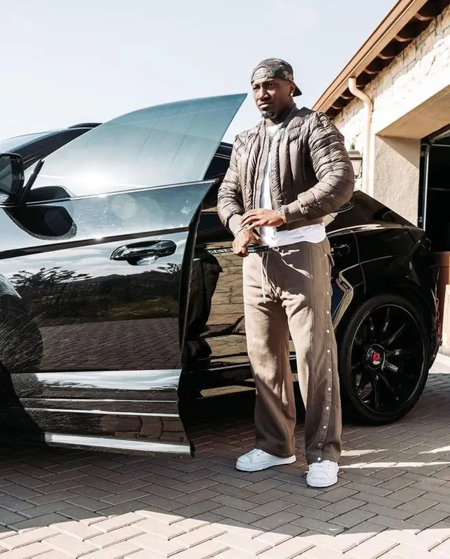 Deebo Samuel outfit in Rick Owens and Maison Mihara Yasuhiro, 2023