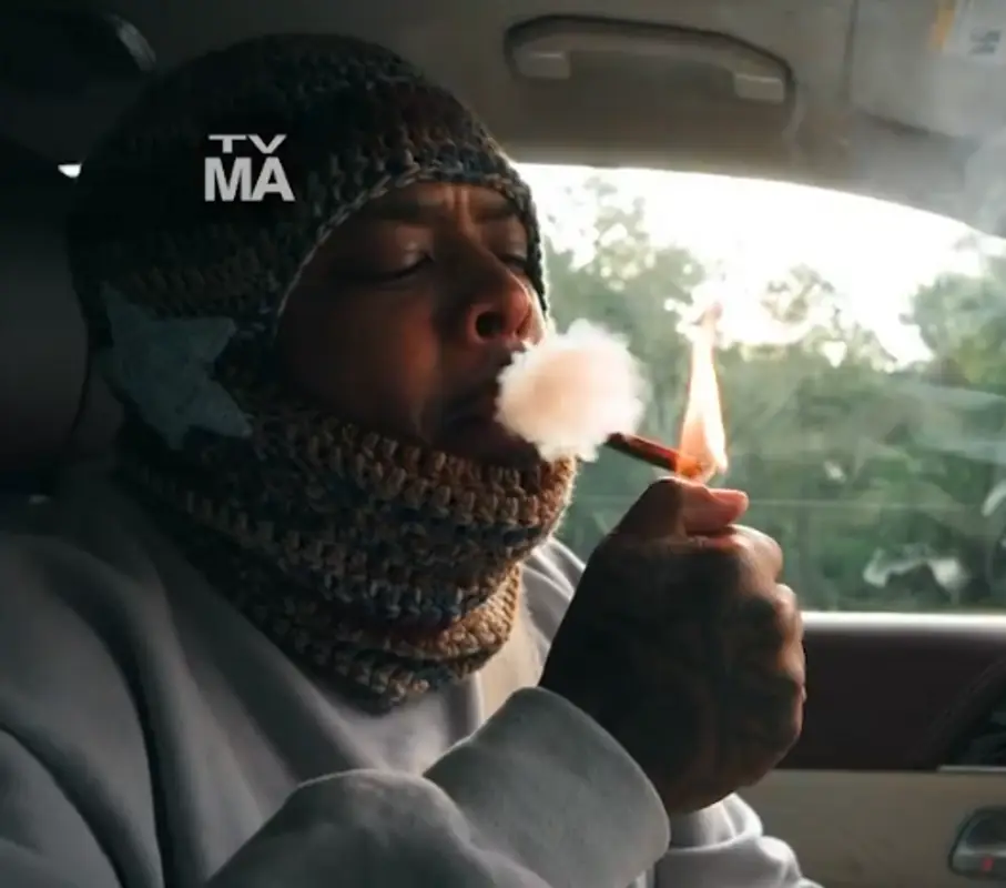 Westside Gunn outfit in Crochet for the Culture and Baari, 2023
