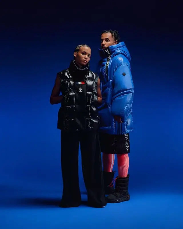 Jules Kounde outfit in Adidas and Moncler, 2023