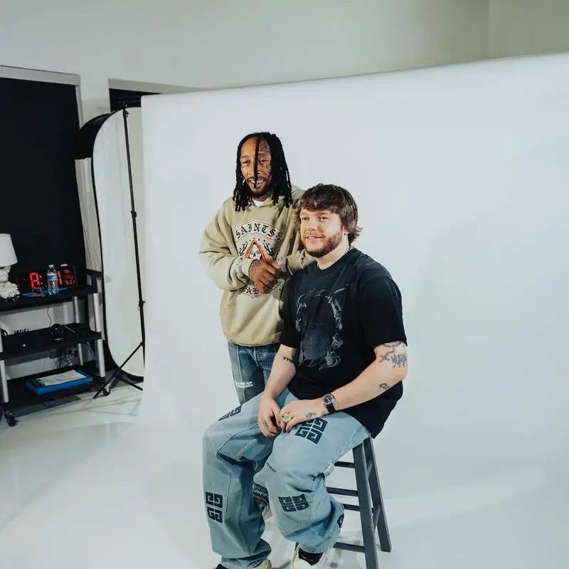 Murda Beatz outfit in Givenchy, Adidas, and Raf Simons, 2023