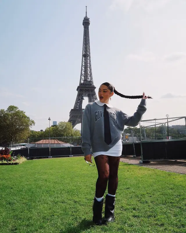 Avani Gregg outfit in Givenchy, 2023