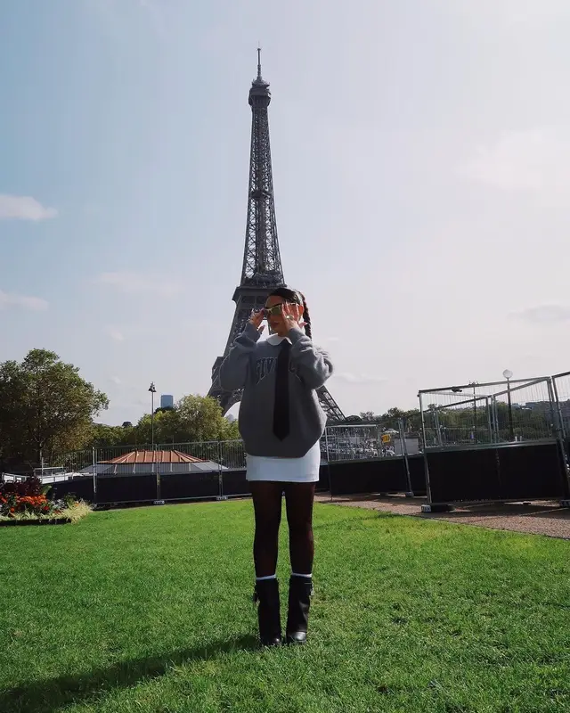 Avani Gregg outfit in Givenchy, 2023