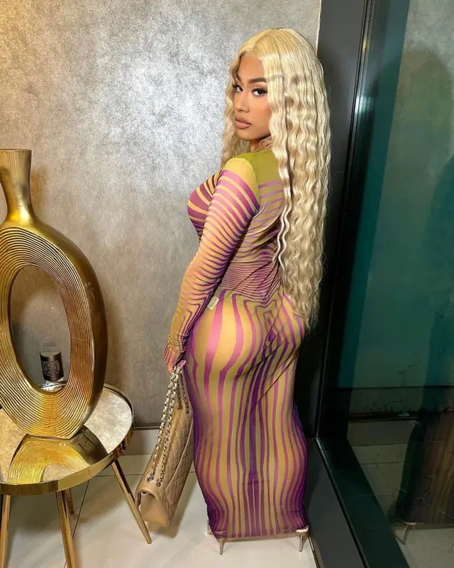 Hennessy Carolina outfit in Chanel, Jean Paul Gaultier, and Gianvito Rossi, 2023