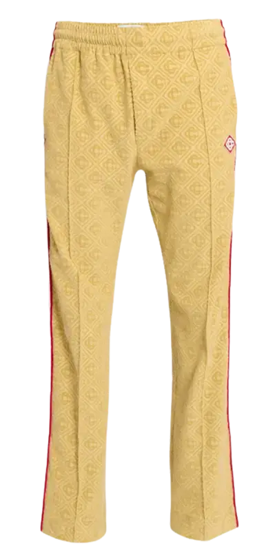 Casablanca Velvet Monogram Jacquard Track Pants $895