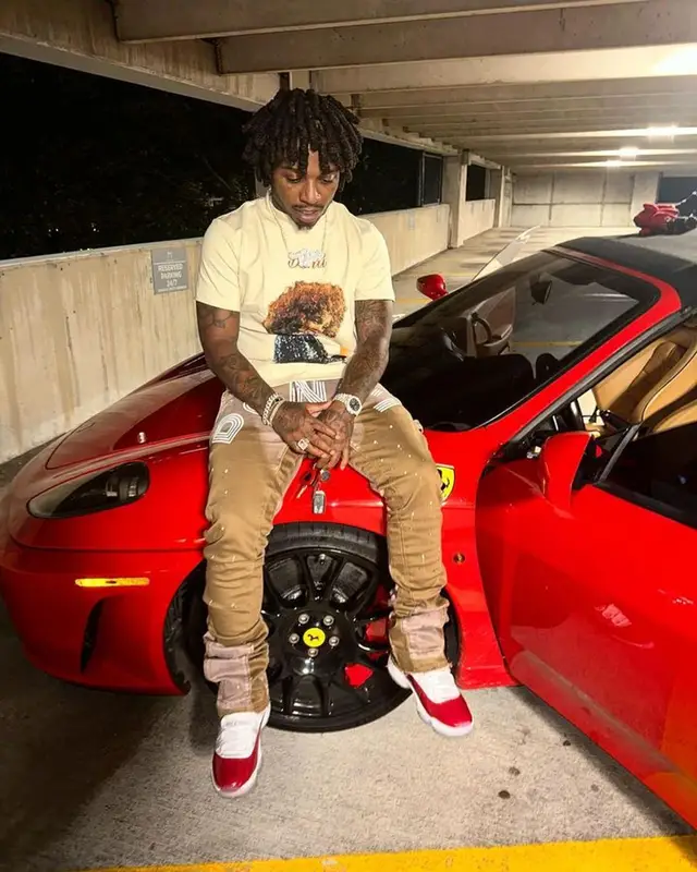 Jacquees outfit in Dont'i, 2023