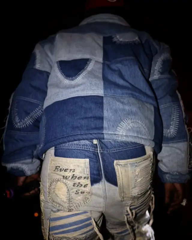 EST Gee outfit in Who Decides War, Nike, and Cartier, 2023