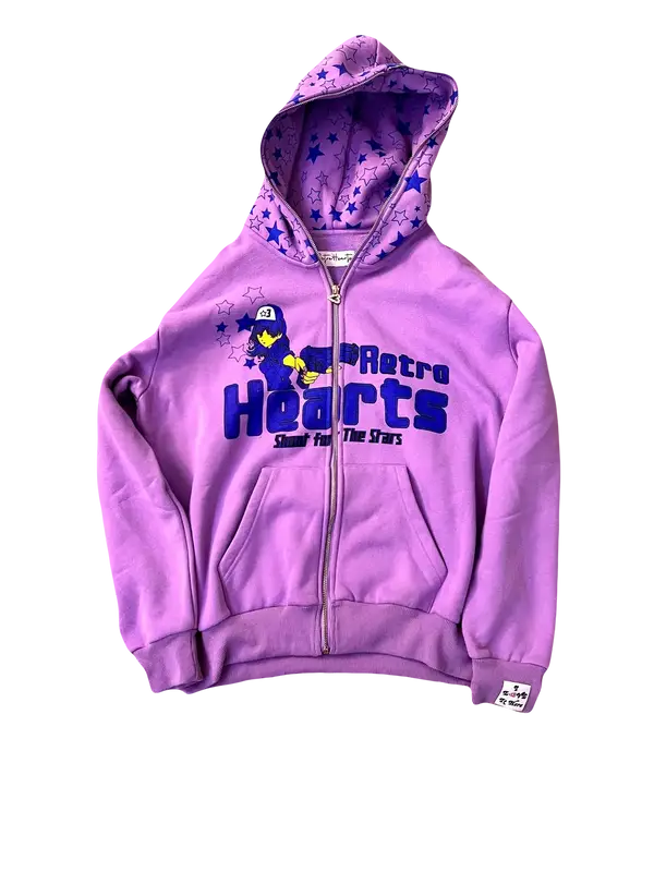 Retro Hearts Shoot For Stars $100