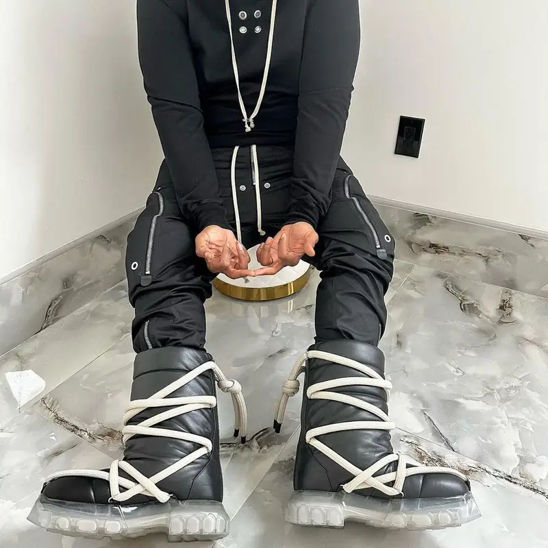 Peezy outfit in Rick Owens, 2023