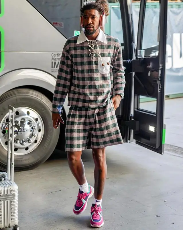 Malik Ahmad Monk outfit in Loverboy by Charles Jeffrey and Chanel, 2023