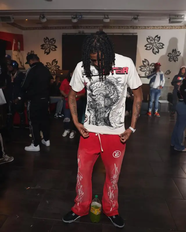 Sha Gz outfit in Hellstar and Jordan, 2023