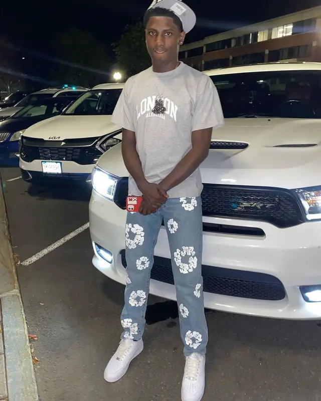 PGF Nuk outfit in Balenciaga, Denim Tears, and Nike, 2023