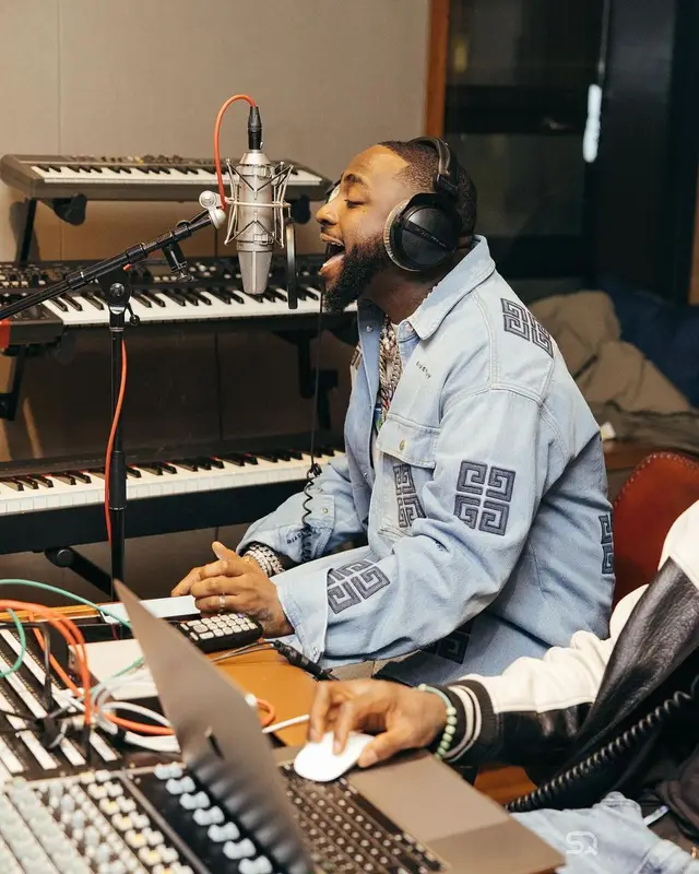 Davido outfit in Givenchy and Casablanca, 2023