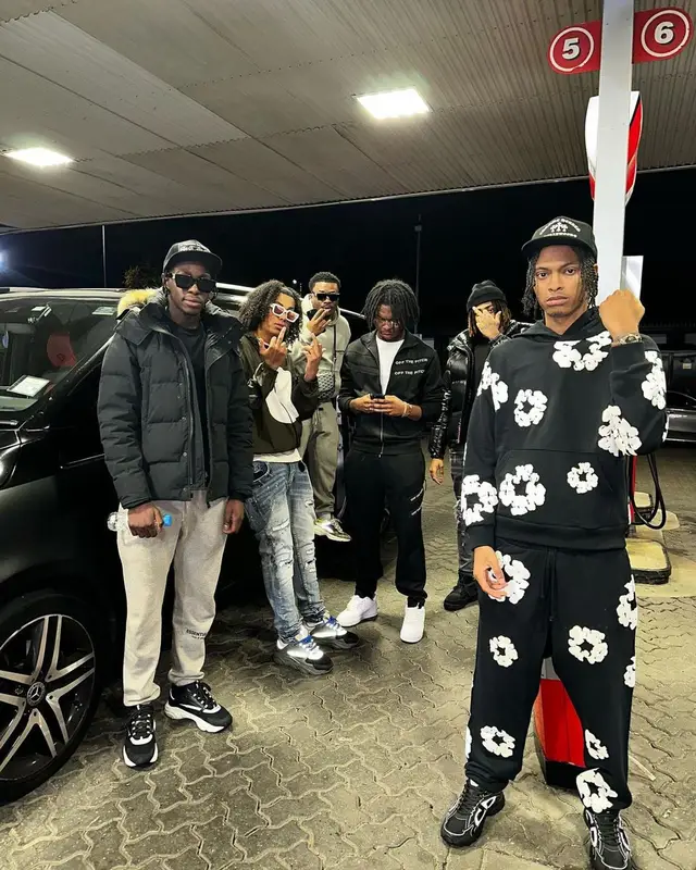 Nemzzz outfit in Denim Tears, Dior, and Chrome Hearts, 2023