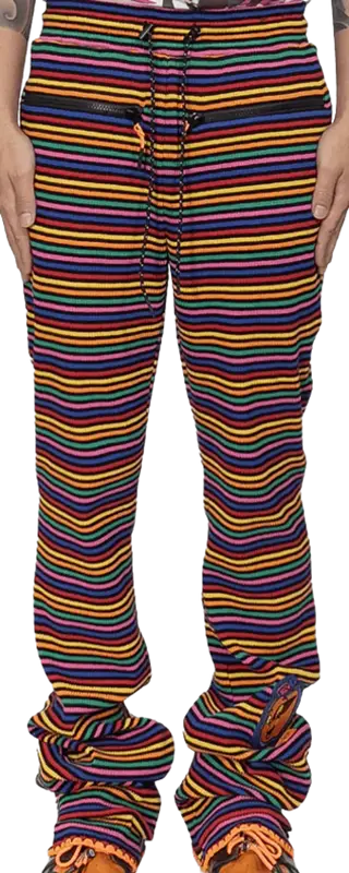 99%IS Ribbed Stripe" FINE! APPLE " Pants $338